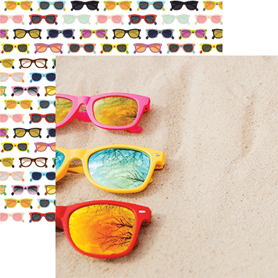 Beachin' Sunglasses: Colorful