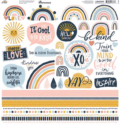 Be Kind: Be Kind 12x12 Sticker