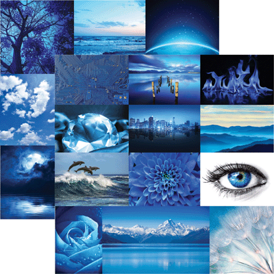 Blue World: Shades of Blue