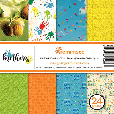 Brother Design Paper WS Brothers - Designs By Reminisce
