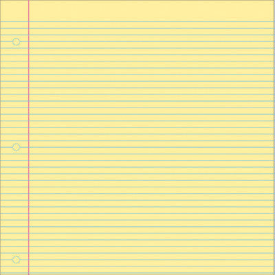 WS Back to School: Legal Paper