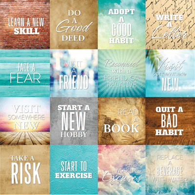 Bucket List: Seize the Day