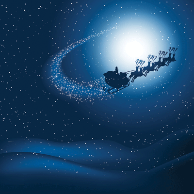 Christmas Eve: Santa's On His Way