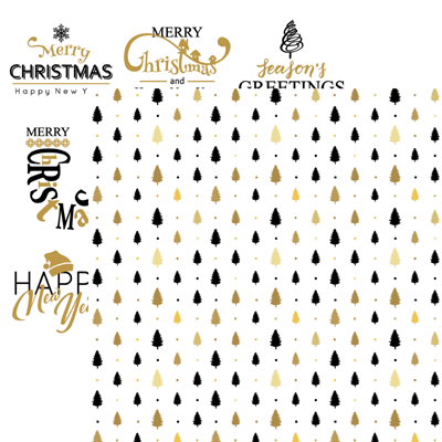 WS Christmas Greetings: Christmas Trees