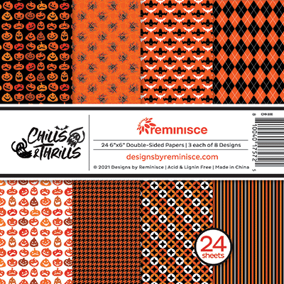 Chills and Thrills: Chills and Thrills 6x6 Paper Pad