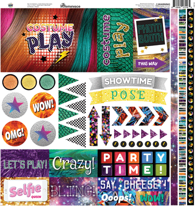 WS Costume Play: Costume Play 12x12 Stricker