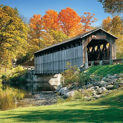 WS Covered Bridges: Fallasburg Covered Bridge