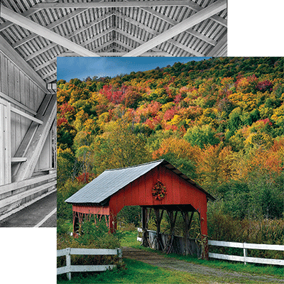 Covered Bridges: Fall Colors