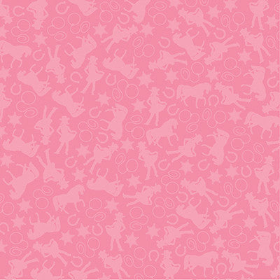 Pink Cowgirl Fabric Wallpaper and Home Decor  Spoonflower