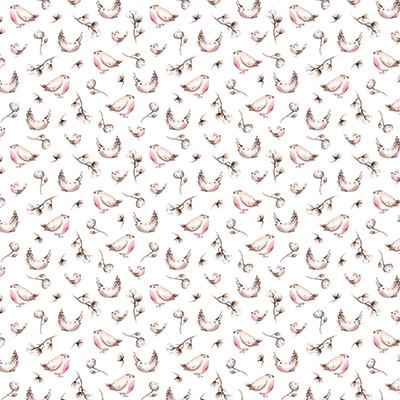 WS Cozy Winter: Birds & Cotton