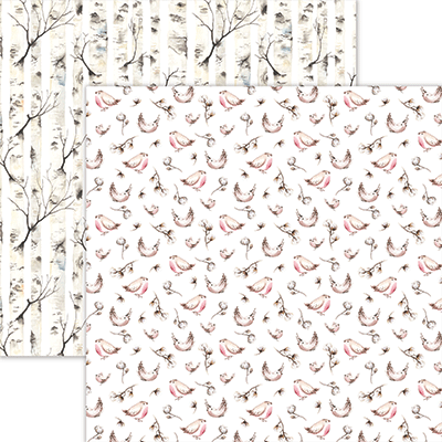 Cozy Winter: Birds & Cotton