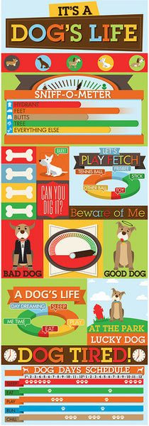 WS It's a Dog's Life: Graphic Sticker