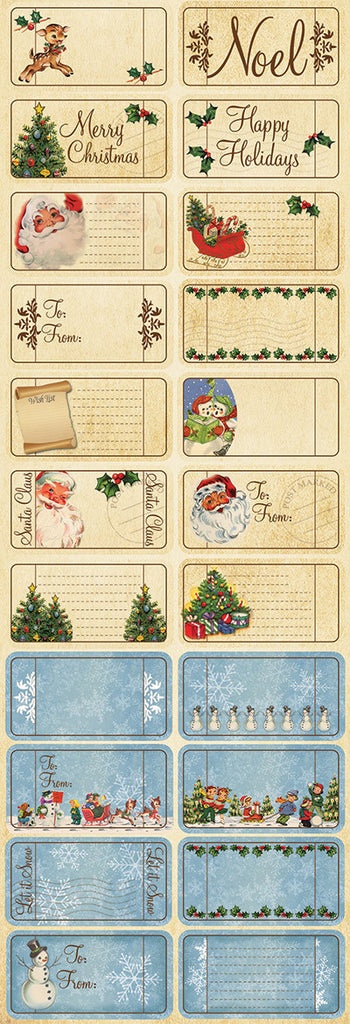Dear Santa: Dear Santa Tickets & Tags Sticker