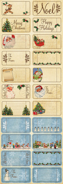 Dear Santa: Dear Santa Tickets & Tags Sticker