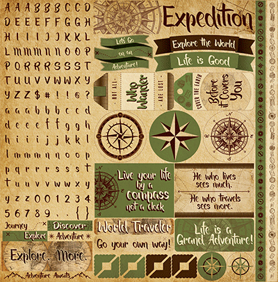 Expedition Destination 2: Expedition Destination Alpha Sticker