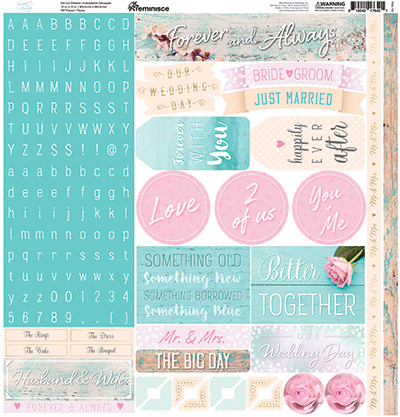 Forever and Always: Forever and Always 12x12 Sticker