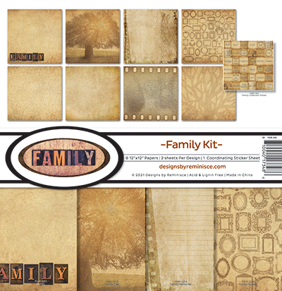 Collection Kit Design Family: Family Collection Kit - Designs By Reminisce