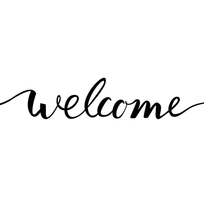 Frameable Quotes: Welcome