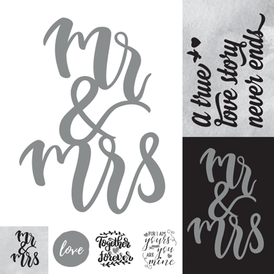 Frameable Quotes: Mr and Mrs