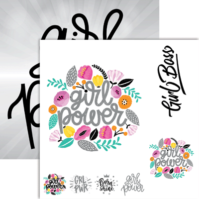 WS Frameable Quotes: Girl Power