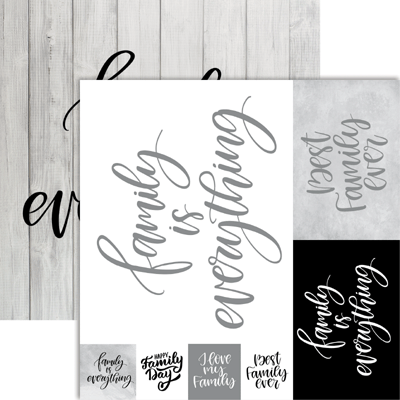 Frameable Quotes: Family - Designs By Reminisce