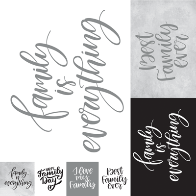 Frameable Quotes: Family