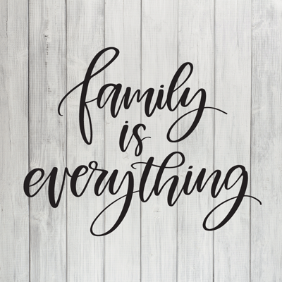 WS Frameable Quotes: Family