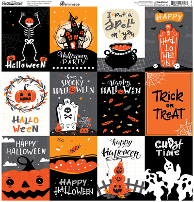 Fright Night: Fright Night 12x12 Sticker