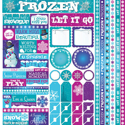 Frosted: 12x12 Multi Sticker