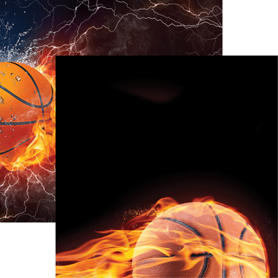 Game Day: Basketball: Basketball on Fire