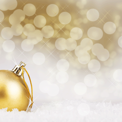 Gold Christmas: Golden Ball