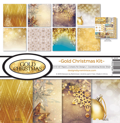 WS Gold Christmas: Gold Christmas Collection Kit