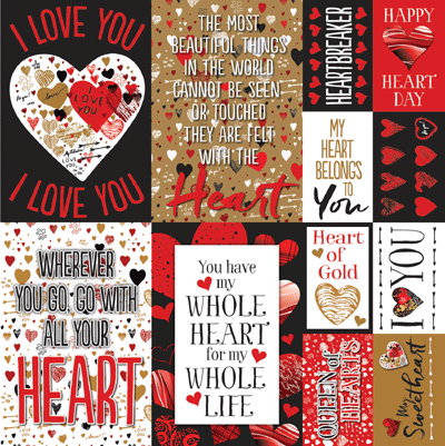 WS #Graffiti Heart: 12x12 Poster Sticker