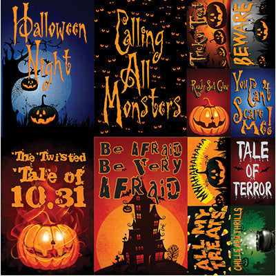 WS Goosebumps: 12x12 Poster Sticker