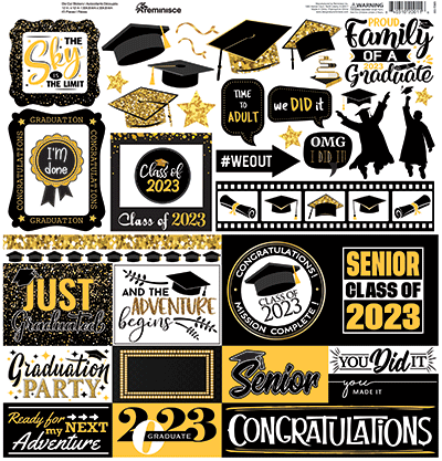 WS Grad Squad: Grad Squad 12x12 Sticker