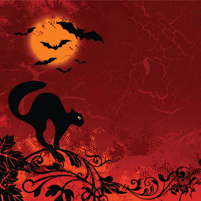 Halloween Night: Black Cat
