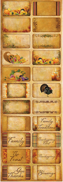 Harvest: Tickets and Tags Sticker