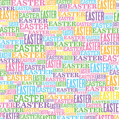 Happy Easter: Easter Stripe