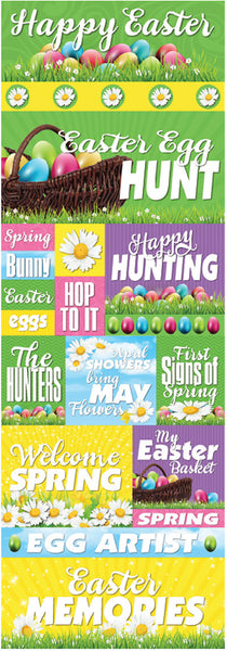 WS Happy Easter: Graphic Sticker
