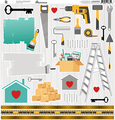 The Home Edition: The Home Edition 12x12 Sticker