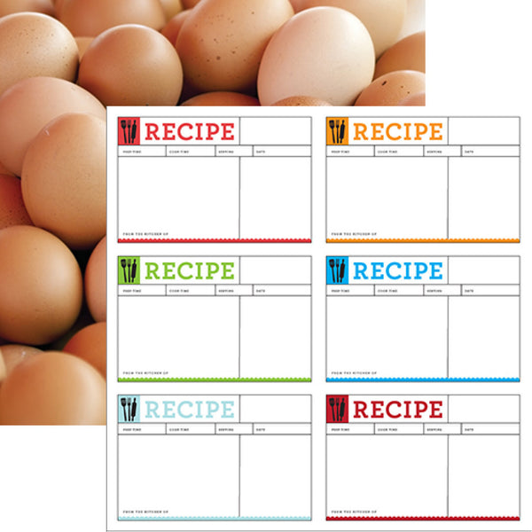 In the Kitchen: Recipe Cards