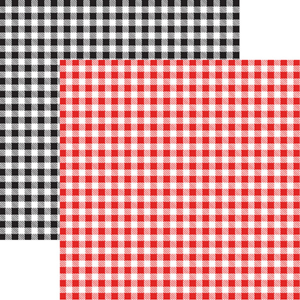 In the Kitchen: Red & Black Gingham