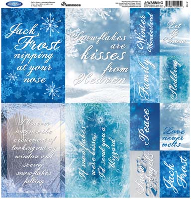 WS Jack Frost: Jack Frost 12x12 Poster Sticker