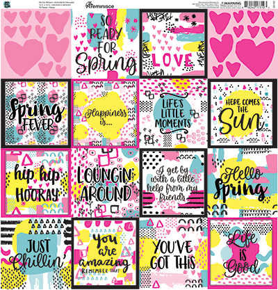 Joie de Vivre: Joie de Vivre 12x12 Sticker