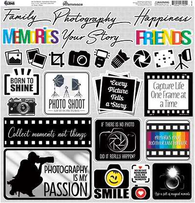 Through the Lens: Through the Lens 12x12 Sticker