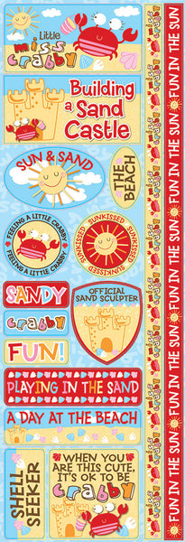 WS Little Miss Crabby: Combo Sticker