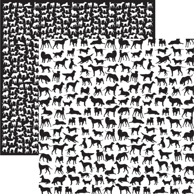 Love My Dog: Dog Silhouettes