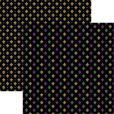 Mardi Gras: Fleur de lis