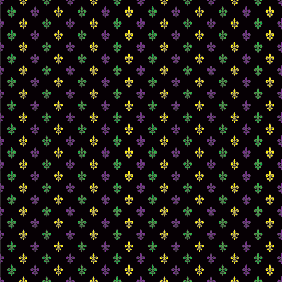 Mardi Gras: Fleur de lis