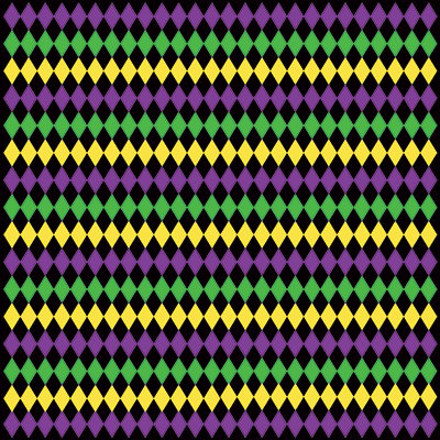 Mardi Gras: Mardi Gras Harlequin